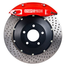 Cargar imagen en el visor de la galería, StopTech 98-06 Toyota Landcruiser Front BBK ST-40 Red Caliper 355x32mm Drilled Rotors