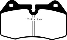 Cargar imagen en el visor de la galería, EBC 03-04 Infiniti G35 3.5 (Manual) (Brembo) Bluestuff Front Brake Pads