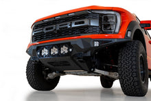 Cargar imagen en el visor de la galería, Addictive Desert Designs 2021+ Ford Raptor Bomber Front Bumper w/ 3 Baja Designs LP6 Light Mounts