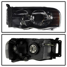 Cargar imagen en el visor de la galería, Xtune Dodge Ram 1500 02-05 Amber Crystal Headlights HD-JH-DR02-AM-BSM