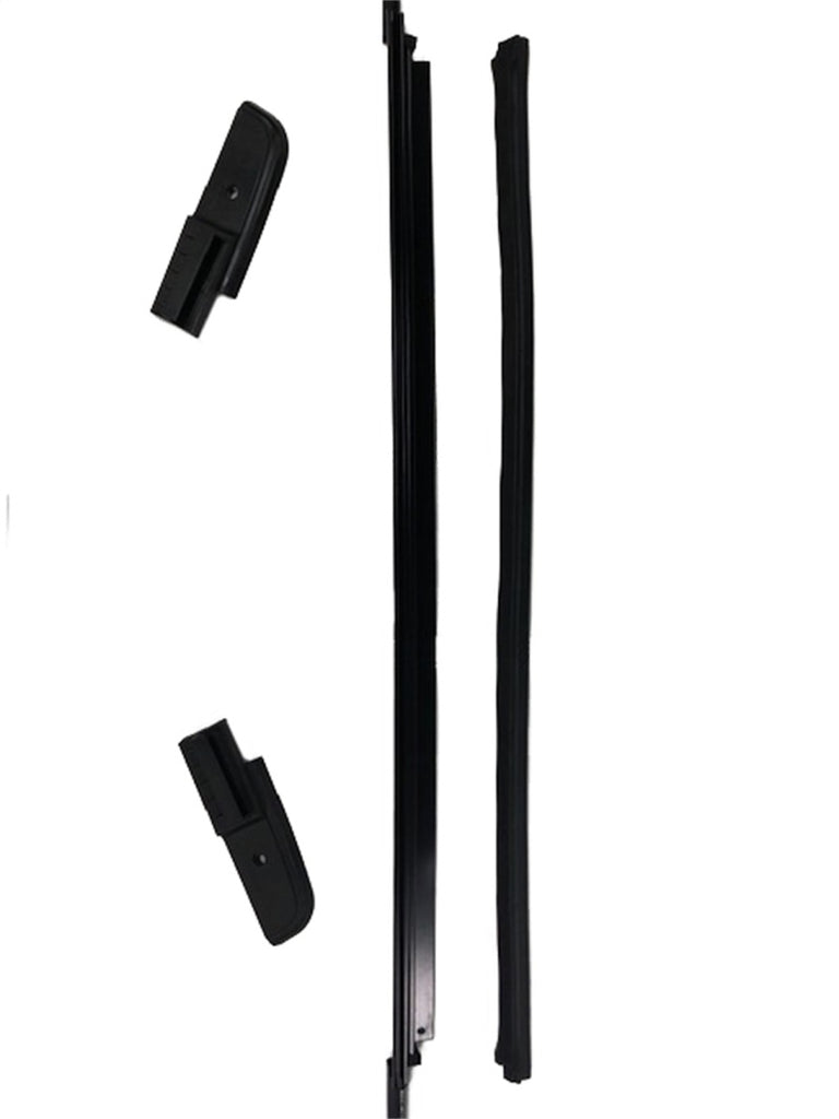 Rampage 2018+ Jeep Wrangler JL (2 y 4 puertas) Barra de puerta trasera con capota blanda, color negro
