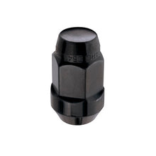 Cargar imagen en el visor de la galería, Tuerca hexagonal McGard (estilo abultado de asiento cónico) M14X1.5 / 22 mm Hex / 1.635 pulg. Longitud (Caja de 144) - Negro