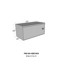 Cargar imagen en el visor de la galería, Westin/Brute HD Under Body 18in x 24in Swing Door - Aluminum