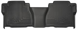 Husky Liners 07-13 Toyota Tundra Crew Cab / Ext Cab WeatherBeater Revestimientos de piso para segundo asiento negro