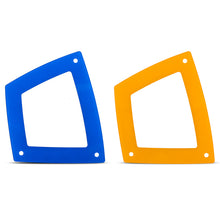 Cargar imagen en el visor de la galería, Mishimoto 2021+ Ford Bronco Kit de tapa de entrada de aire - Azul/Amarillo