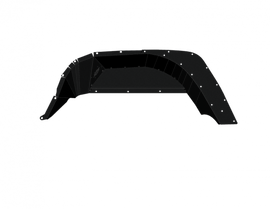 Road Armor 18-21 Jeep Gladiator JL Stealth Revestimiento de guardabarros trasero Armadura corporal - Acero negro