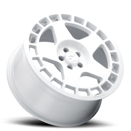 quince52 Turbomac 18x8.5 5x108 42mm ET 63.4mm Rueda central Rally blanca