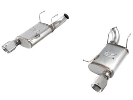 Escape aFe MACHForce XP 11-14 Ford Mustang GT V8-5.0L 3 pulgadas. Eje trasero SS con puntas pulidas