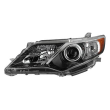 Cargar imagen en el visor de la galería, xTune Toyota Camry SE Models 2012-2014 Driver Side Headlight -OEM Black Left HD-JH-TCAM12-OE-BK-L