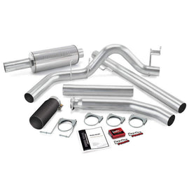 Banks Power 01 Dodge 5.9L Std Cab Git-Kit - Escape simple SS con punta negra