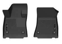 Cargar imagen en el visor de la galería, Husky Liners 2022 Infiniti QX55 X-ACT Revestimiento del piso delantero - Negro