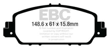 Cargar imagen en el visor de la galería, EBC 13+ Honda Accord Coupe 2.4 EX Ultimax2 Front Brake Pads