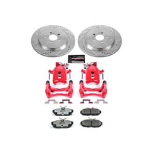 Load image into Gallery viewer, Power Stop 13-14 Ford Mustang Rear Z26 Street Warrior Brake Kit w/Calipers