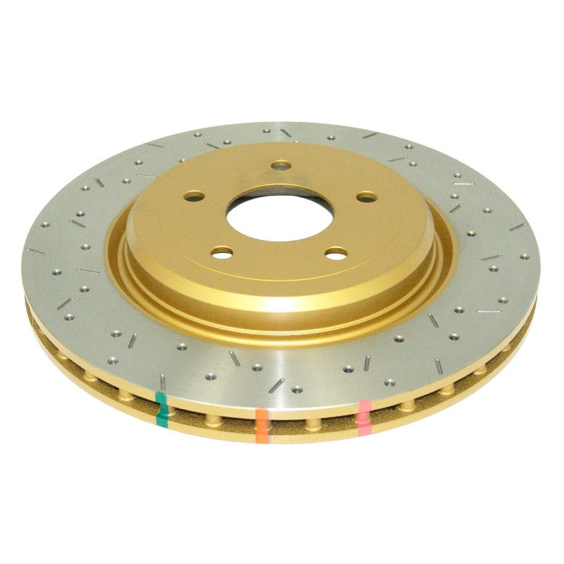 DBA 05-12 Corvette C6 con paquete Z06 rotor trasero perforado y ranurado serie 4000
