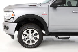 Bushwacker 19-22 Ram 2500/3500 Fleetside OE estilo bengalas delanteras 2 piezas - negro