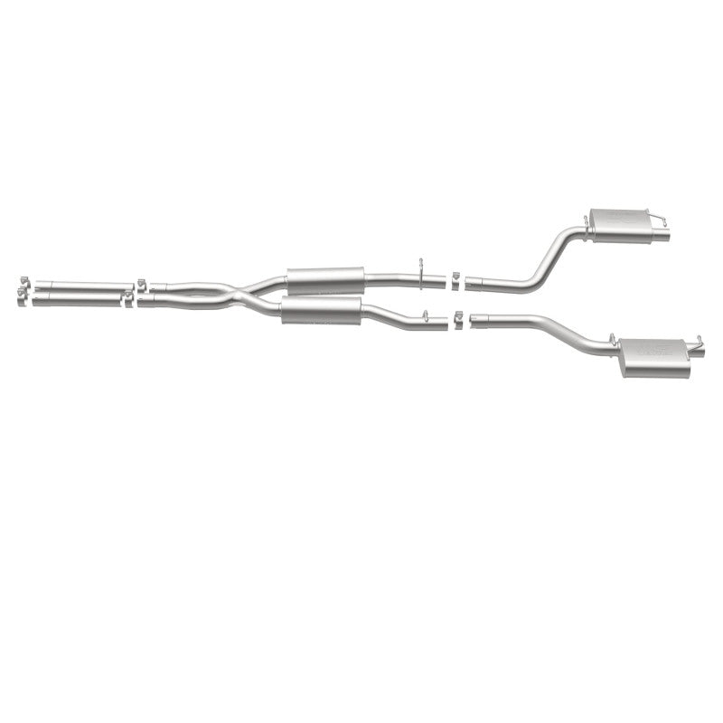 MagnaFlow Cat-Back SS 2.5 pulgadas salida trasera doble dividida (puntas OEM) 15-16 Dodge/Chrysler Charger/300 5.7L V8