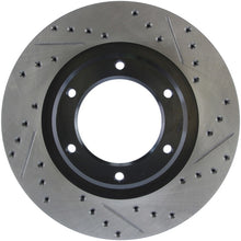 Cargar imagen en el visor de la galería, StopTech Slotted &amp; Drilled Sport Brake Rotor