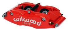 Cargar imagen en el visor de la galería, Wilwood Caliper-BNSL4R-Red 1.75in Pistons 1.25in Disc