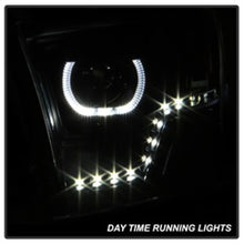 Cargar imagen en el visor de la galería, xTune Dodge Ram 2009-2014 Halo LED Projector Headlights - Black PRO-JH-DR09-CFB-BK
