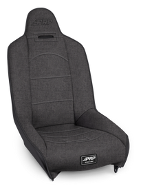 PRP Roadster High Back Suspension Seat - All Grey