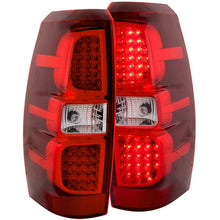 Cargar imagen en el visor de la galería, ANZO 2007-2013 Chevrolet Avalanche luces traseras LED rojo/transparente