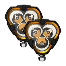 Cargar imagen en el visor de la galería, KC HiLiTES FLEX ERA 3 LED Light Spot Beam Pair Pack System