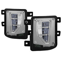 Cargar imagen en el visor de la galería, Spyder 16-18 Chevy Silverado 1500 OEM Style Full LED Fog Light w/Switch - Clear (FL-CSIL16-LED-C)