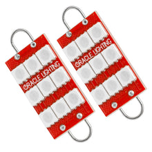 Cargar imagen en el visor de la galería, Oracle 44MM 6 LED 3 Chip - Loop Festoon Bulbs (Pair) - Red SEE WARRANTY