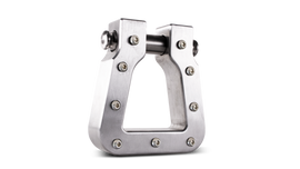 Body Armor 4x4 Mega Anillo en D mecanizado en plata individual