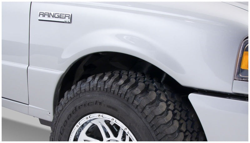Bushwacker 93-11 Ford Ranger Styleside Extend-A-Fender estilo bengalas 4 piezas 72.0/84.0 pulgadas cama - negro