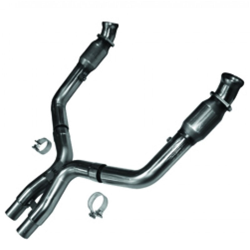 Kooks 11-14 Ford Mustang GT 5.0L 4V 3 pulgadas x 2 3/4 pulgadas OEM Cat X Pipe Kooks HDR Req