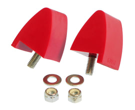 Topes de parachoques delanteros para Ford Mustang Prothane 64-73 - Rojo