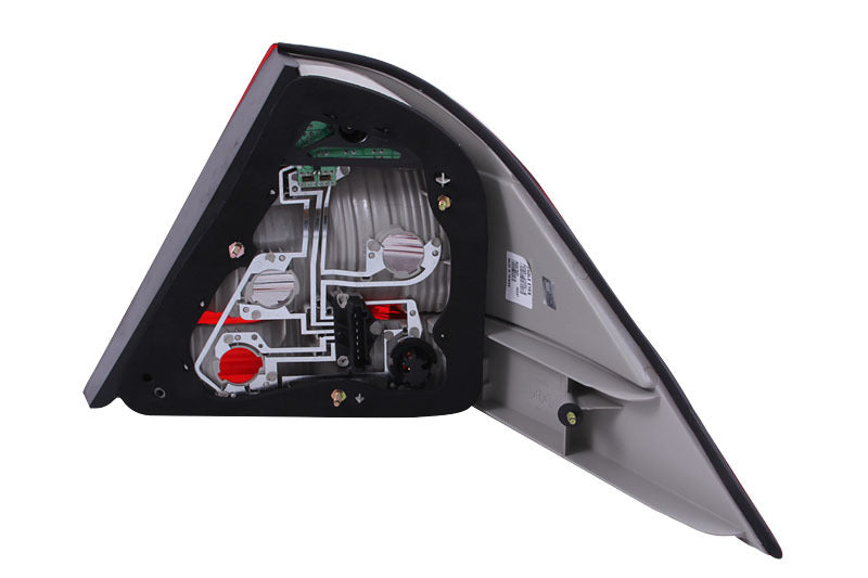 ANZO 2000-2005 Mercedes Benz Clase S W220 luces traseras LED rojo/ahumado