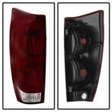 Cargar imagen en el visor de la galería, Xtune Chevy Avalanche 02-06 OE Style Tail Lights Red Smoked ALT-JH-CAVA02-OE-RSM