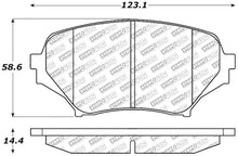 Load image into Gallery viewer, StopTech 06-15 Mazda Miata MX-5 Street Select Front Brake Pads