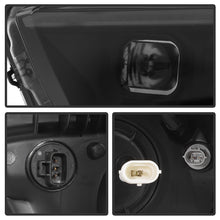 Cargar imagen en el visor de la galería, xTune 16-18 Toyota Tacoma SR/SR5 DRL Proj Headlights w/Turn Signal - Blk Smk (PRO-JH-TTA16-SR-BSM)