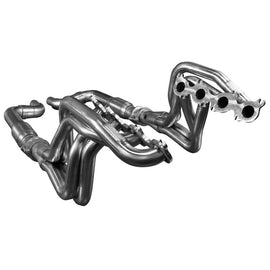 Kooks 15+ Mustang 5.0L 4V 2 pulgadas x 3 pulgadas SS encabezados con tubo de conexión OEM con gato verde