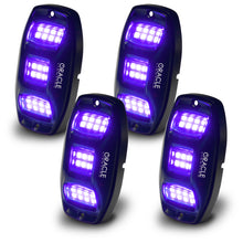 Cargar imagen en el visor de la galería, Oracle Underbody  RGB+W Wheel Well Rock Light Kit - 4 PCS - ColorSHIFT SEE WARRANTY