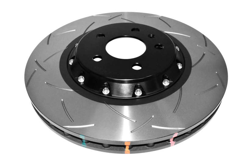 DBA 10-12 Audi S4 Front 5000 Series Rotor ranurado con sombrero negro