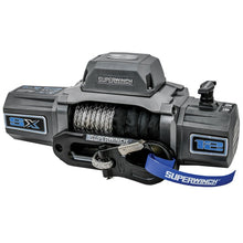 Cargar imagen en el visor de la galería, Superwinch 12000 LBS 12V DC 3/8in x 80ft Synthetic Rope SX 12000SR Winch - Graphite