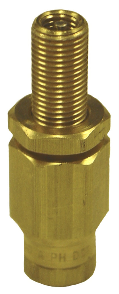 Válvula de inflado Firestone de 1/4 pulg. Latón con cierre a presión - Paquete de 2 (WR17603467)