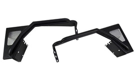 Fishbone Offroad 97-06 Jeep Wrangler Guardabarros De Tubo De Acero Delantero/Trasero - Negro Txtred Pwdercoat (Juego De 4)