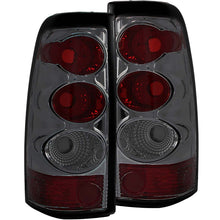 Cargar imagen en el visor de la galería, ANZO 2003-2006 Chevrolet Silverado 1500 luces traseras ahumadas