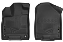 Cargar imagen en el visor de la galería, Husky Liners 19-21 Honda Passport / 16-21 Honda Pilot X-act Contour Series Revestimientos de piso delantero negro