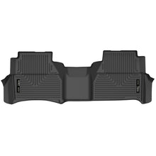 Cargar imagen en el visor de la galería, Husky Liners 2022 Nissan Frontier CC WeatherBeater Revestimiento de piso negro para segundo asiento