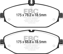 Cargar imagen en el visor de la galería, Pastillas de Freno Delanteras EBC 15+ Mercedes-Benz C300 (W205) 2.0 Turbo Redstuff