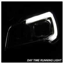 Cargar imagen en el visor de la galería, xTune 13-16 Ford Escape 13-16 LED Light Bar Halogen Proj Headlights - Chrome (PRO-JH-FESCA13-LB-C)