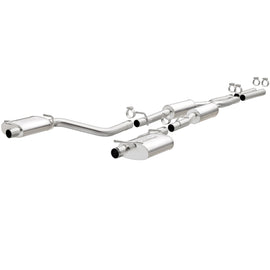 MagnaFlow Cat-Back SS 2.5 pulgadas salida trasera doble dividida (puntas OEM) 15-16 Dodge/Chrysler Charger/300 5.7L V8