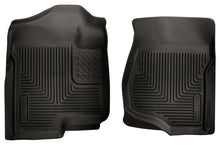 Cargar imagen en el visor de la galería, Husky Liners 07-12 GM Silverado/Tahoe/Suburban/Escalade X-Act Contour Revestimientos de piso negros