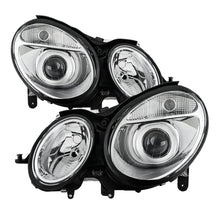Cargar imagen en el visor de la galería, xTune Mercedes Benz W211 E-Class 03-06 OEM Projector Headlights - Chrome PRO-JH-MBW21103-C